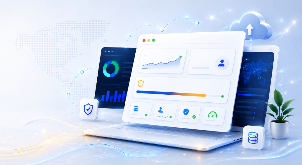 Cloud Dashboard Background